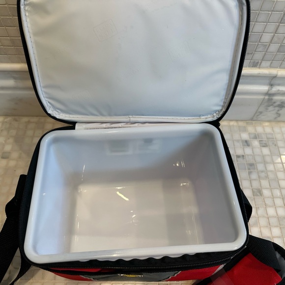 NWT California Innovations Two Level Red and Gray Cooler with - Picture 7 of 11